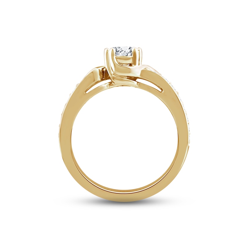 Diamond Engagement Ring 1-1/4 ct tw Round-cut 14K Yellow Gold | Kay