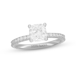 Neil Lane Diamond Engagement Ring 1-7/8 ct tw 14K White Gold