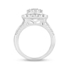 Thumbnail Image 2 of Multi-Diamond Center Engagement Ring 2 ct tw Round-cut 14K White Gold