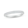 Thumbnail Image 4 of Multi-Diamond Center Bridal Set 1 ct tw Baguette & Round-cut 10K White Gold