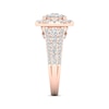Thumbnail Image 2 of Multi-Diamond Engagement Ring 2 ct tw Round-cut 18K Rose Gold