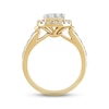 Thumbnail Image 3 of Multi-Diamond Center Engagement Ring 1 ct tw Round-cut 14K Yellow Gold