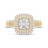 Thumbnail Image 2 of Diamond Cushion Engagement Ring 1/3 ct tw Round-cut 10K Yellow Gold