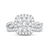 Thumbnail Image 3 of Multi-Diamond Center Bridal Set 1 ct tw Round-cut 10K White Gold