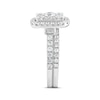 Thumbnail Image 2 of Now + Forever Round & Baguette-Cut Diamond Bridal Set 1-1/2 ct tw 10K White Gold