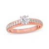 Thumbnail Image 1 of Round-Cut Diamond Engagement Ring 3/4 ct tw 14K Rose Gold