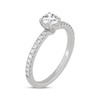 Thumbnail Image 2 of Round-Cut Diamond Gallery-Set Engagement Ring 3/4 ct tw 14K White Gold