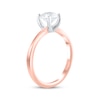 Thumbnail Image 2 of Lab-Grown Diamonds by KAY Round-Cut Solitaire Engagement Ring 1 ct tw 14K Rose Gold (F/SI2)