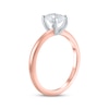 Thumbnail Image 2 of Lab-Grown Diamonds by KAY Oval-Cut Solitaire Engagement Ring 1 ct tw 14K Rose Gold (F/SI2)