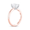 Thumbnail Image 2 of Now + Forever Lab-Grown Diamonds Oval-Cut Solitaire Engagement Ring 1-1/2 ct tw 14K Rose Gold (F/SI2)