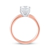 Thumbnail Image 2 of Lab-Grown Diamonds by KAY Round-Cut Solitaire Engagement Ring 2 ct tw 14K Rose Gold (F/SI2)