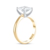 Thumbnail Image 2 of Lab-Grown Diamonds by KAY Princess-Cut Solitaire Engagement Ring 2 ct tw 14K Yellow Gold (F/SI2)