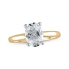 Thumbnail Image 1 of Lab-Grown Diamonds by KAY Oval-Cut Solitaire Engagement Ring 2 ct tw 14K Yellow Gold (F/SI2)