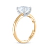 Thumbnail Image 2 of Lab-Grown Diamonds by KAY Oval-Cut Solitaire Engagement Ring 2 ct tw 14K Yellow Gold (F/SI2)