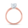 Thumbnail Image 2 of Lab-Created Diamonds by KAY Oval-Cut Solitaire Engagement Ring 2 ct tw 14K Rose Gold (F/SI2)