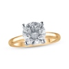 Thumbnail Image 0 of Lab-Grown Diamonds by KAY Round-Cut Solitaire Engagement Ring 3 ct tw 14K Yellow Gold (F/SI2)