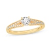 Thumbnail Image 1 of Round-Cut Split-Shank Engagement Ring 3/4 ct tw 14K Yellow Gold