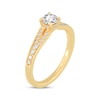 Thumbnail Image 2 of Round-Cut Split-Shank Engagement Ring 3/4 ct tw 14K Yellow Gold