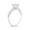 Thumbnail Image 2 of Princess & Round-Cut Diamond Engagement Ring 1 ct tw Platinum