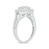 Thumbnail Image 2 of Round-Cut Diamond Double-Frame Engagement Ring 1 ct tw 14K White Gold