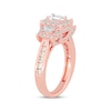 Thumbnail Image 1 of Memories Moments Magic Emerald-Cut Diamond Three-Stone Engagement Ring 1-5/8 ct tw 14K Rose Gold