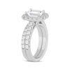 Thumbnail Image 2 of Lab-Grown Diamonds by KAY Emerald-Cut Bridal Set 3 ct tw 14K White Gold