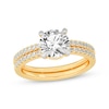 Thumbnail Image 1 of Lab-Grown Diamonds by KAY Round-Cut Bridal Set 2-3/8 ct tw 14K Yellow Gold