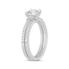 Thumbnail Image 1 of Lab-Created Diamonds by KAY Princess-Cut Bridal Set 1-3/8 ct tw 14K White Gold