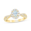 Thumbnail Image 0 of THE LEO First Light Diamond Oval-Cut Engagement Ring 1 ct tw 14K Yellow Gold
