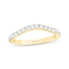 Thumbnail Image 1 of THE LEO First Light Diamond Contoured Wedding Band 1/3 ct tw 14K Yellow Gold