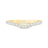 Thumbnail Image 3 of THE LEO First Light Diamond Contoured Wedding Band 1/3 ct tw 14K Yellow Gold