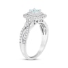 Thumbnail Image 2 of THE LEO First Light Diamond Princess-Cut Engagement Ring 3/4 ct tw 14K White Gold