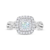 Thumbnail Image 3 of THE LEO First Light Diamond Princess-Cut Engagement Ring 3/4 ct tw 14K White Gold