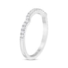 Thumbnail Image 2 of THE LEO First Light Diamond Notched Wedding Band 1/5 ct tw 14K White Gold