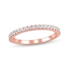 Thumbnail Image 0 of Lab-Grown Diamonds by KAY Anniversary Band 1/4 ct tw 14K Rose Gold