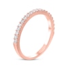 Thumbnail Image 1 of Lab-Grown Diamonds by KAY Anniversary Band 1/4 ct tw 14K Rose Gold