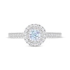 Thumbnail Image 3 of THE LEO First Light Diamond Round-Cut Engagement Ring 1/2 ct tw 14K White Gold