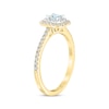 Thumbnail Image 2 of THE LEO First Light Diamond Princess-Cut Engagement Ring 1/2 ct tw 14K Two-Tone Gold