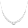 Thumbnail Image 0 of Lab-Grown Diamonds by KAY Riviera Necklace 3 ct tw 10K White Gold 18"