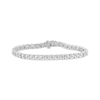 Thumbnail Image 0 of Diamond Link Bracelet 1/20 ct tw Sterling Silver 7"