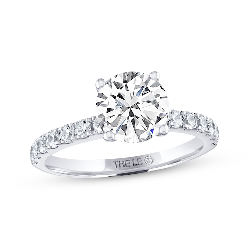 Main Image 1 of THE LEO Diamond Engagement Ring 2-3/8 ct tw Round-cut 14K White Gold