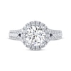 Thumbnail Image 3 of THE LEO Diamond Engagement Ring 1-7/8 ct tw Round-cut 14K White Gold