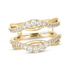 Thumbnail Image 1 of THE LEO Diamond Enhancer Ring 3/4 ct tw Round-cut 14K Yellow Gold