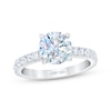 Thumbnail Image 1 of THE LEO First Light Diamond Round-Cut Engagement Ring 2-3/8 ct tw 14K White Gold