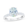 Thumbnail Image 1 of THE LEO First Light Diamond Oval-Cut Engagement Ring 2-3/8 ct tw 14K White Gold