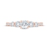 Thumbnail Image 3 of Round-Cut Diamond Five-Stone Engagement Ring 1 ct tw 14K Rose Gold