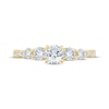 Thumbnail Image 3 of Round-Cut Diamond Five-Stone Engagement Ring 1 ct tw 14K Yellow Gold