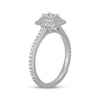 Thumbnail Image 2 of Neil Lane Princess-Cut Diamond Double Cushion Frame Engagement Ring 3/4 ct tw 14K White Gold