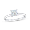 Thumbnail Image 1 of THE LEO First Light Diamond Princess-Cut Solitaire Engagement Ring 1/2 ct tw 14K White Gold (I/I1)