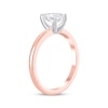 Thumbnail Image 2 of Lab-Grown Diamonds by KAY Pear-Shaped Solitaire Engagement Ring 1 ct tw 14K Rose Gold (F/SI2) (F/SI2)